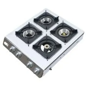 Alpha Table Top 4B Gas Stove Stainless Steel Top 4mm