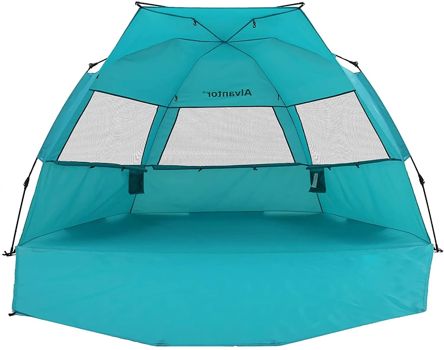 Alvantor Pop Up Super Bluecoast Beach Tent Sun Shelter Plus 96"x102"x52"