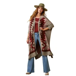 Ariat Womens Serape Style Cardigan Multi