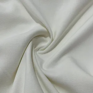 BCI Certified Off White Solid Duck Fabric