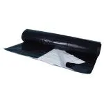 Berry Plastics Black/White Poly Sheeting Commercial Size - 5 mil 50 ft x 150 ft