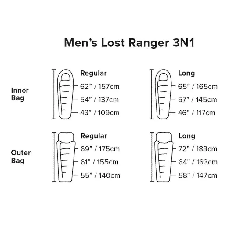 Big Agnes | Lost Ranger 3N1 15°