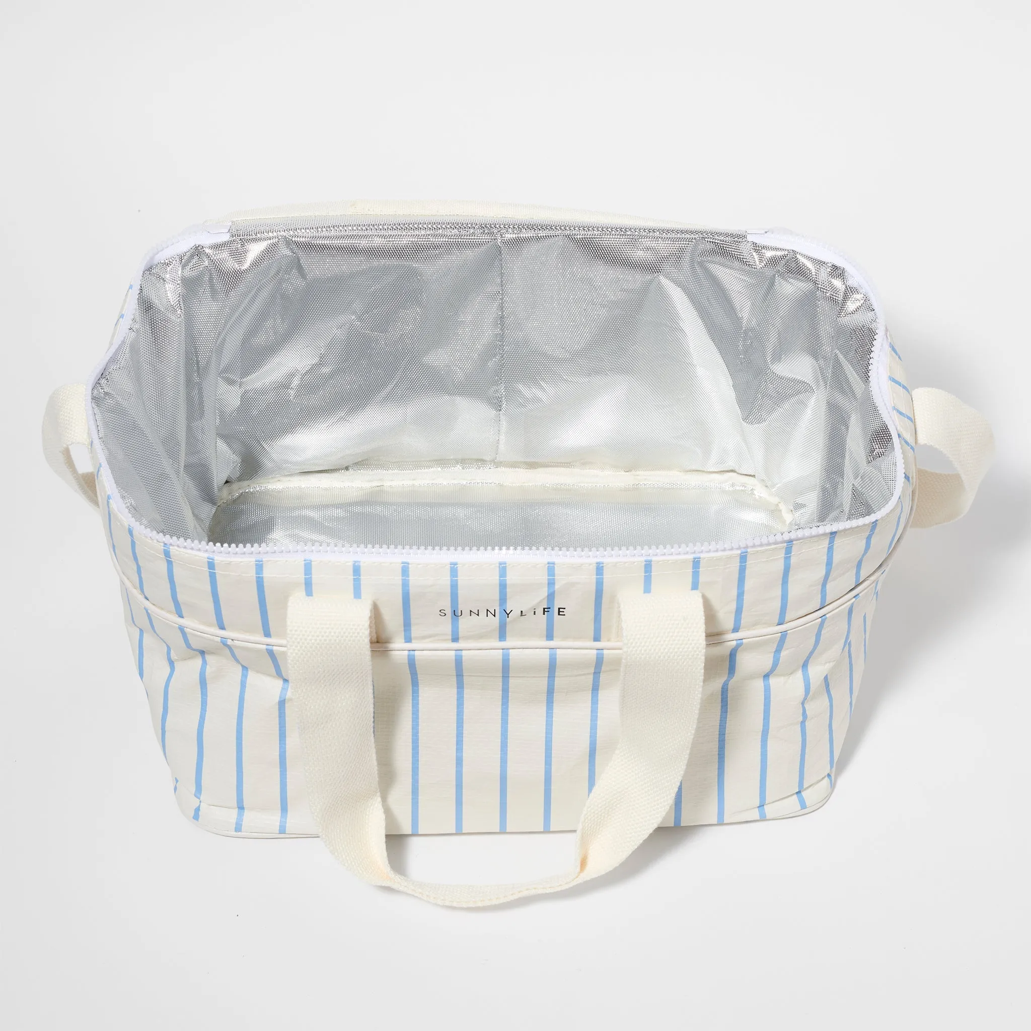 Cooler Bag | Le Weekend Mid Blue-Cream