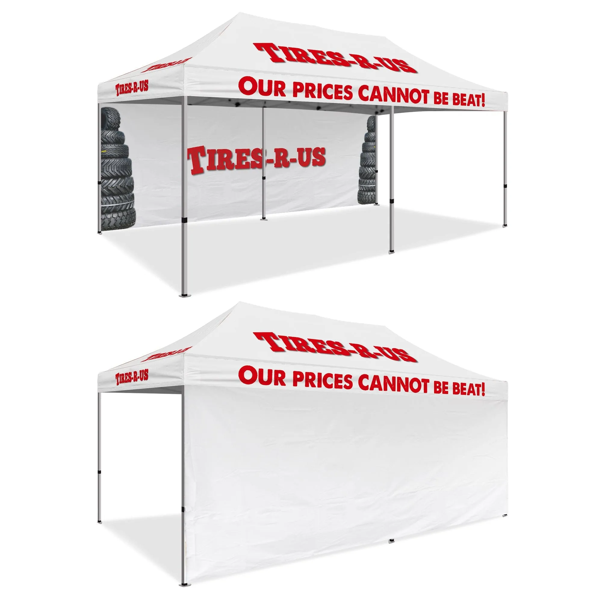 Custom Canopy Tent 10ft x 20ft