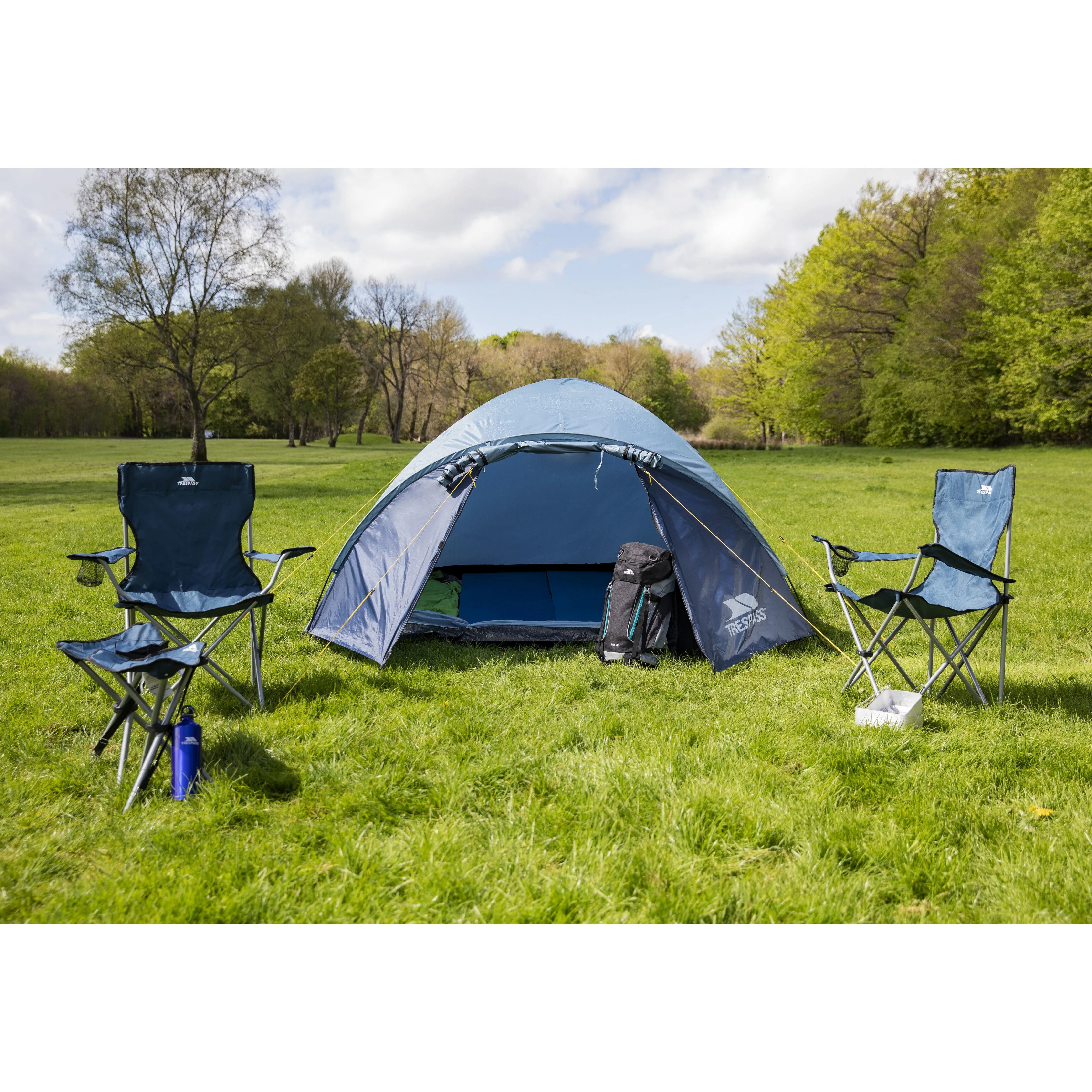 Ghabhar 4 Man Double Skin Tent in Blue