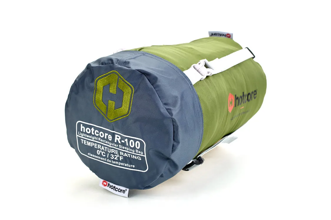 Hotcore R-100  Rectangle Sleeping Bag  0C/32F