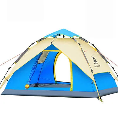 Hydraulic automatic double layer Tent 3-4 person