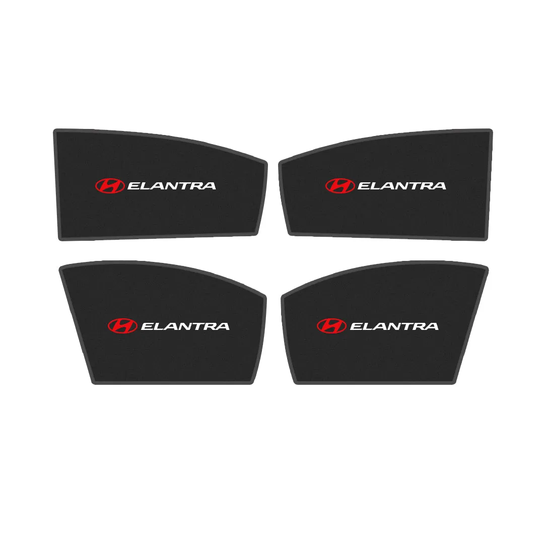 Hyundai Elantra Side Shades With Logo