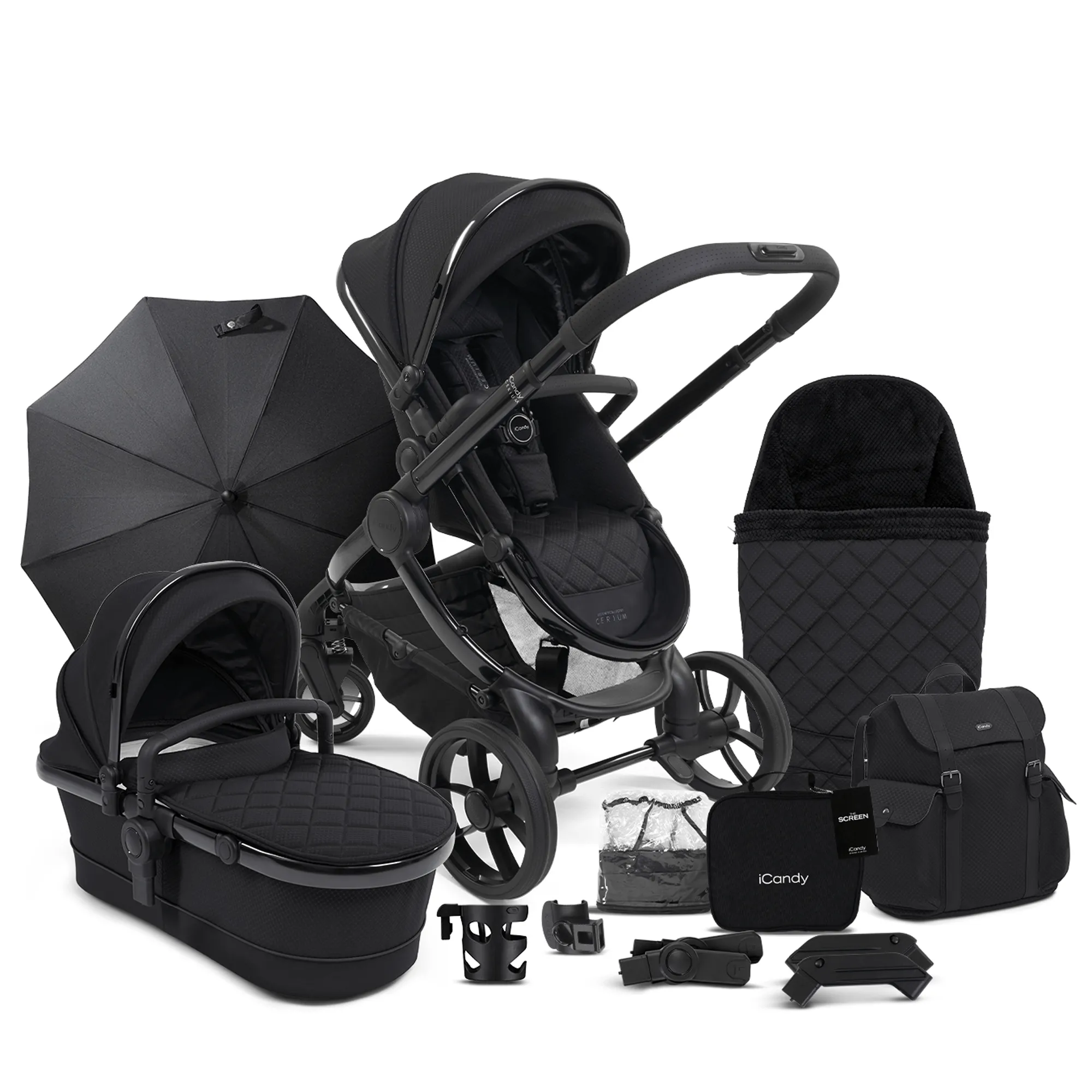 iCandy Peach 7 Cerium Complete Bundle in Black