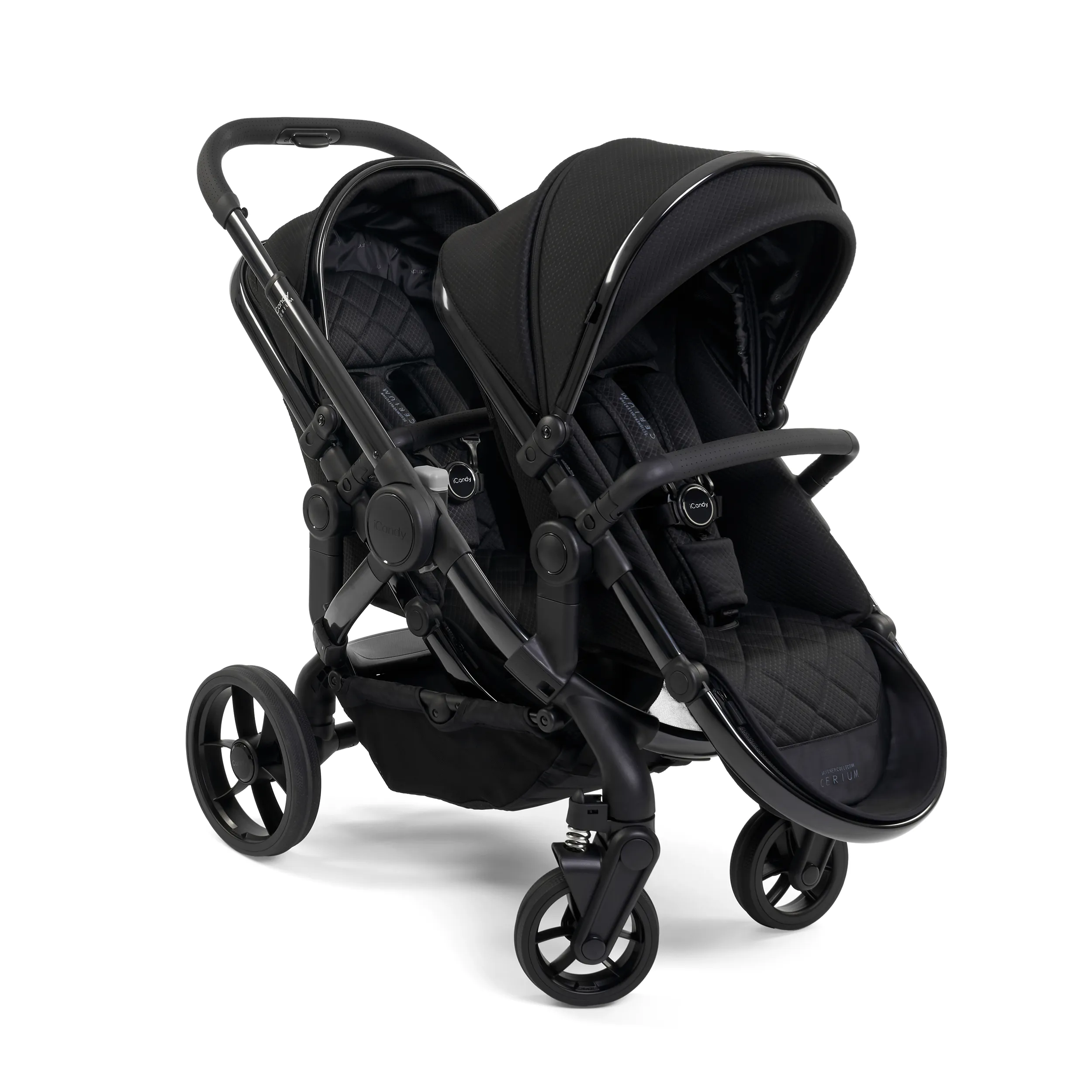 iCandy Peach 7 Cerium Double Cocoon Bundle in Black