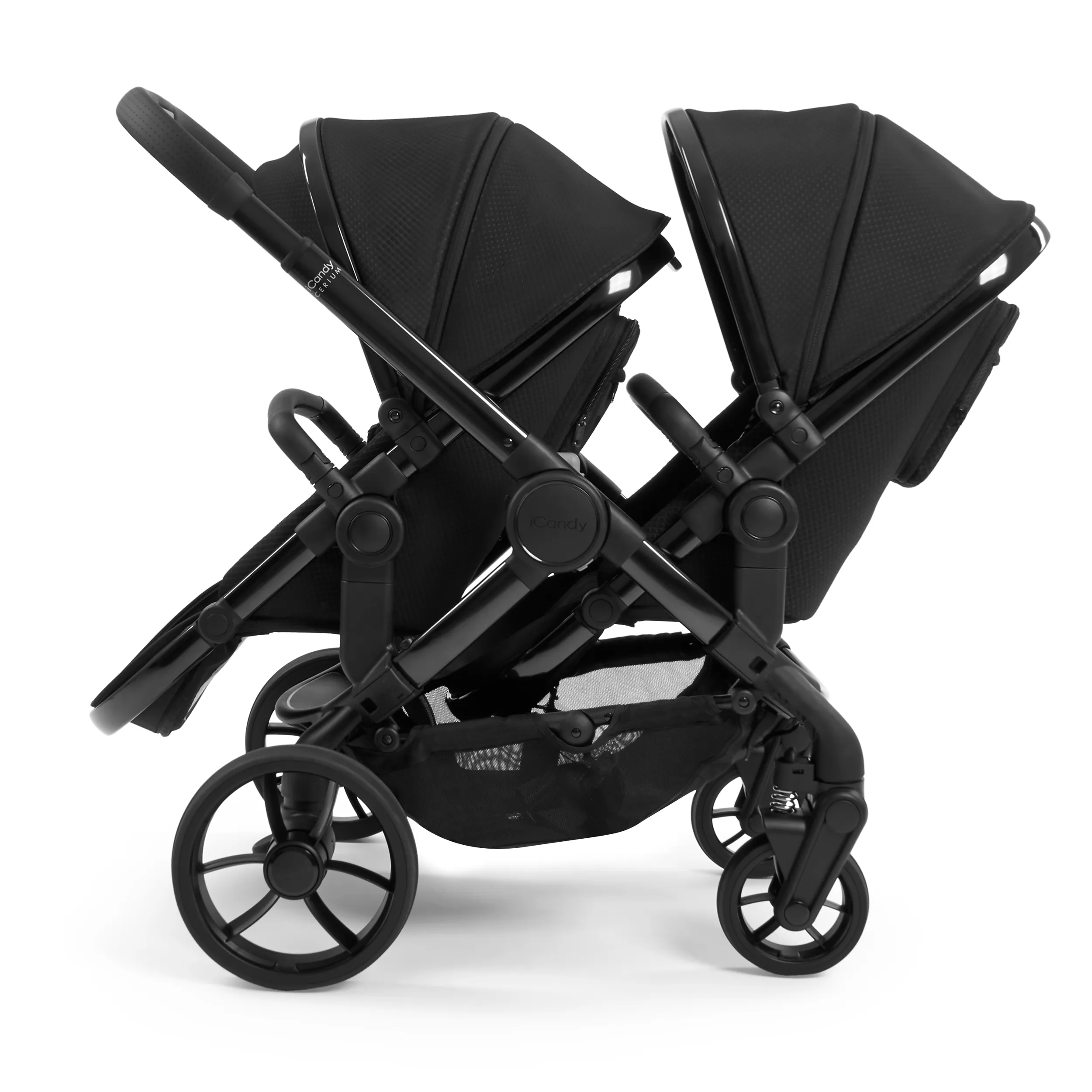 iCandy Peach 7 Cerium Double Cocoon Bundle in Black