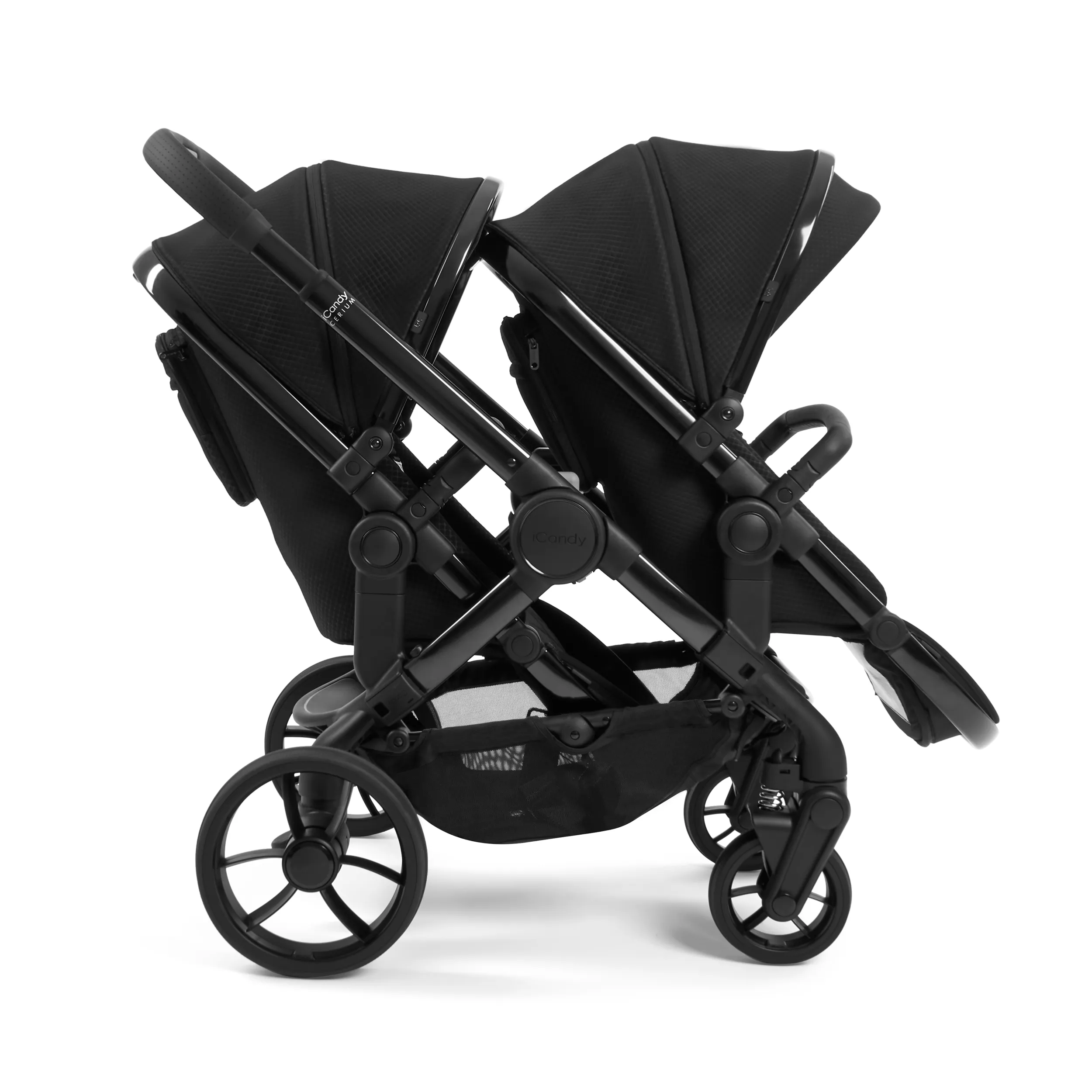 iCandy Peach 7 Cerium Double Cocoon Bundle in Black