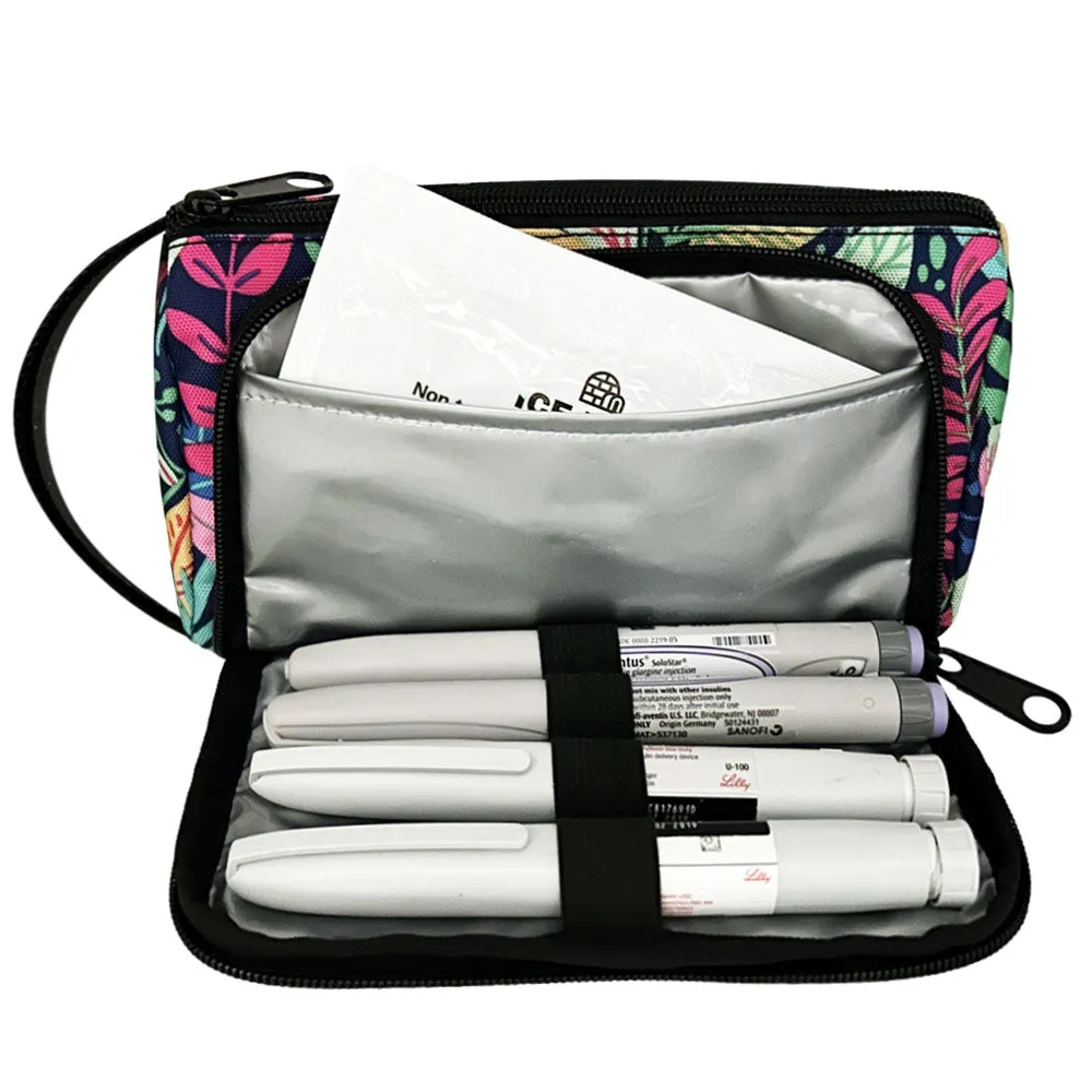 Insulated Diabetes Medication Supply Case (Other Designs Available)