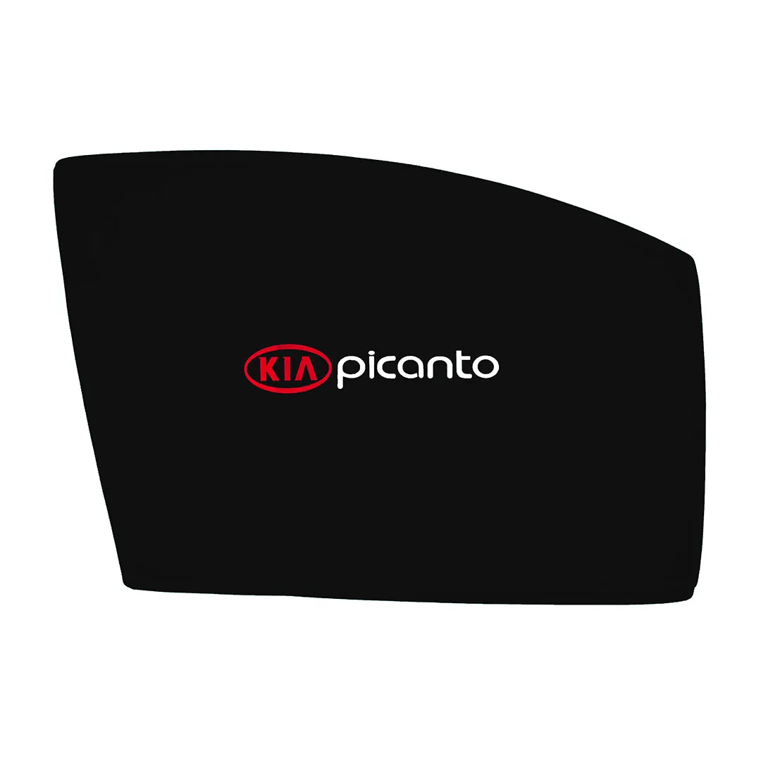 KIA Picanto Side Shades With Logo - Model 2019-2023