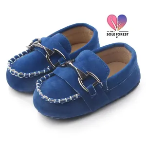 Little Prince Loafers-Royal Blue