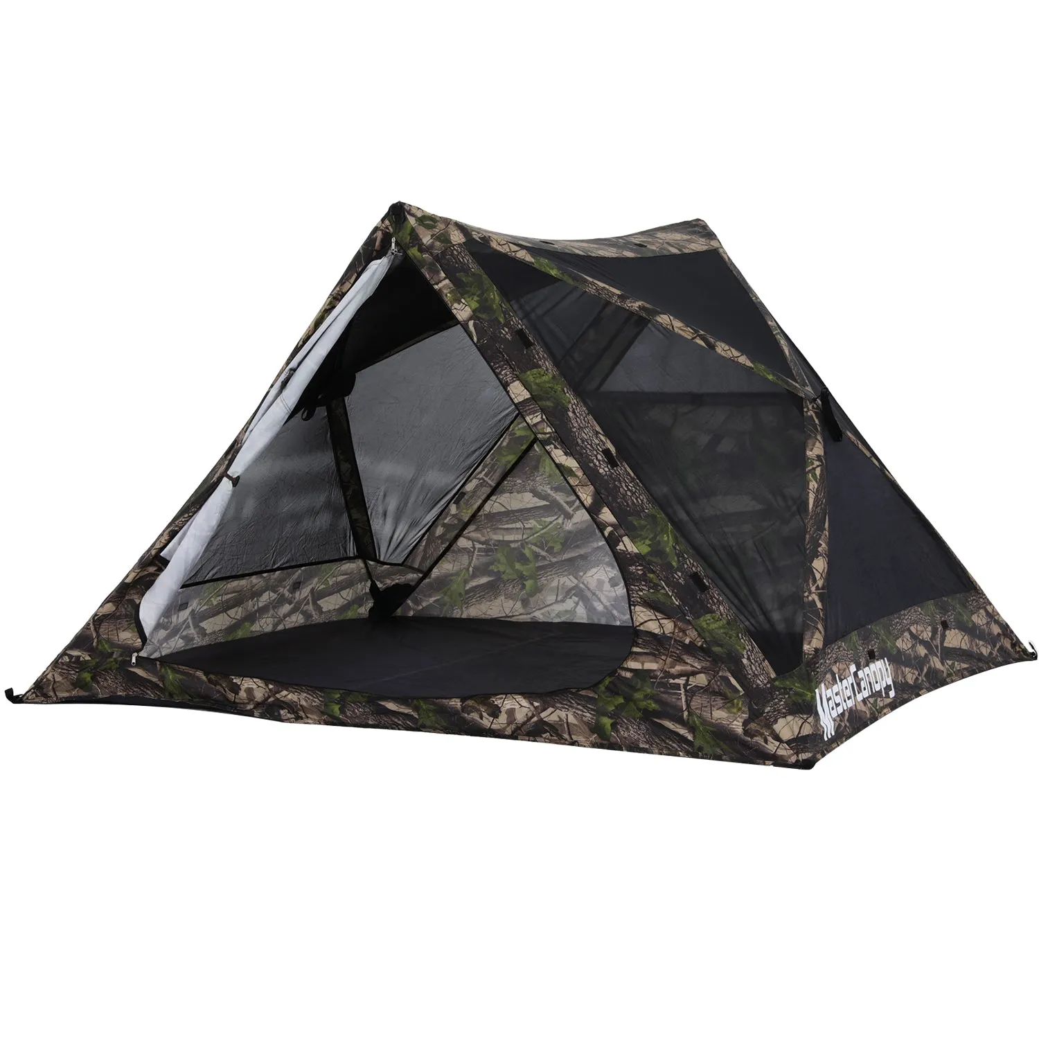 MASTERCANOPY 7x7 Portable Screen House Room Pop up Gazebo Outdoor Camping Tent