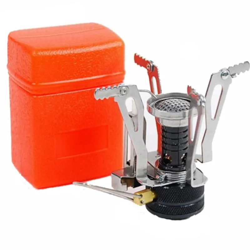 Mini Camping Stoves Folding Outdoor Gas Stove Portable Furnace for Cooking, Picnics, Cooker Burners