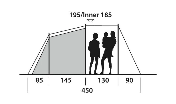 Outwell Dash 4 Tent