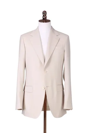 Palermo Sandstone Italian Wool Suit