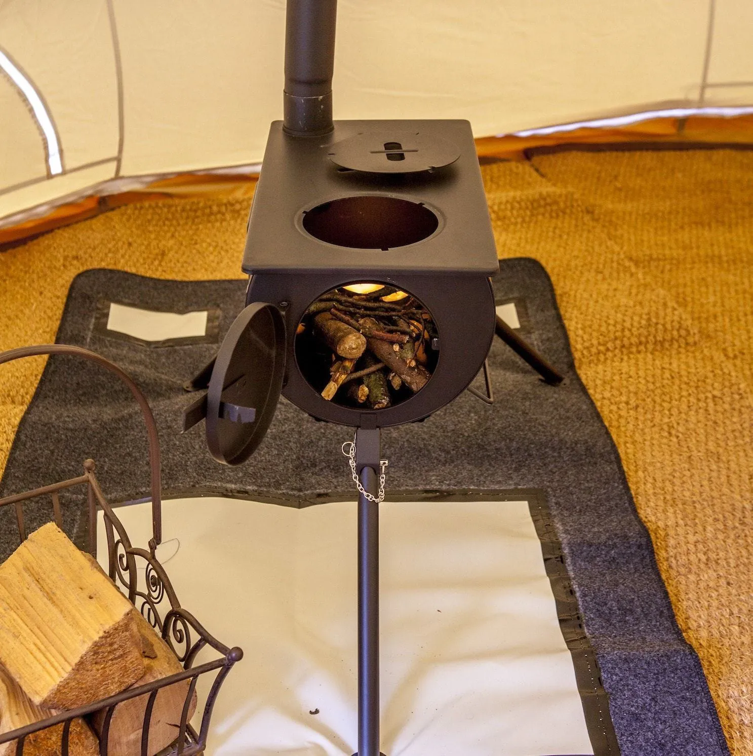 Pioneer Portable Wood Stove | 2.5kw 10kg