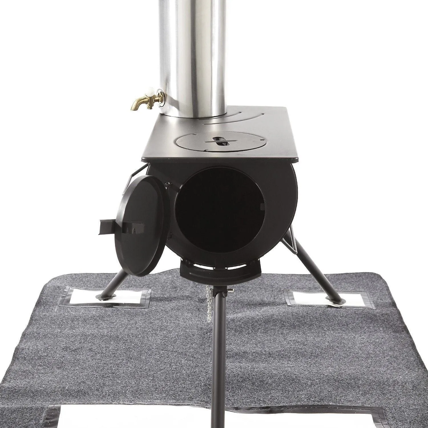 Pioneer Portable Wood Stove | 2.5KW 12KG - Robens Tipi Kit