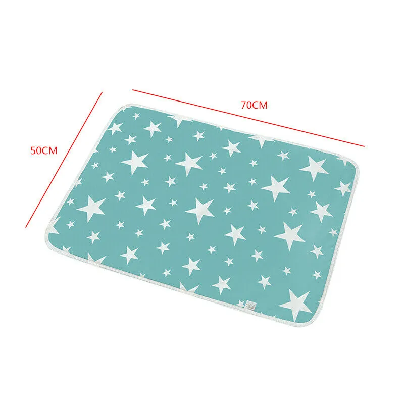 Reusable Baby Changing Mats Cover  Baby Diaper Mattress Diaper for Newborn Cotten Waterproof Changing Pats Flool Play Mat