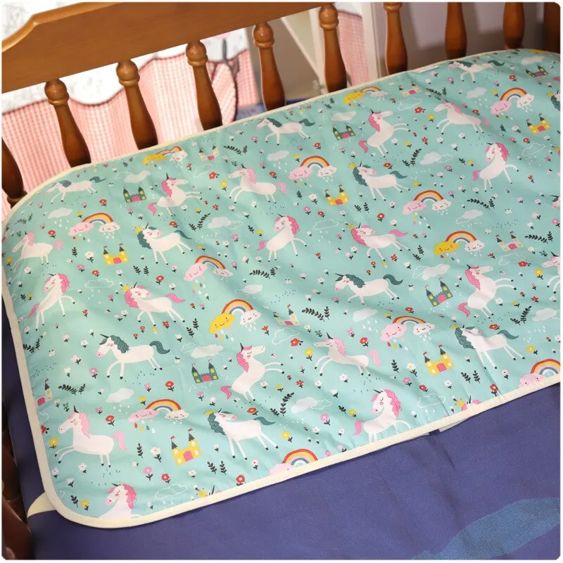 Reusable Baby Changing Mats Cover  Baby Diaper Mattress Diaper for Newborn Cotten Waterproof Changing Pats Flool Play Mat