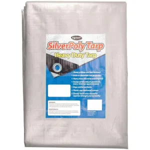 Sigman 30' x 50' Silver Heavy Duty Tarp