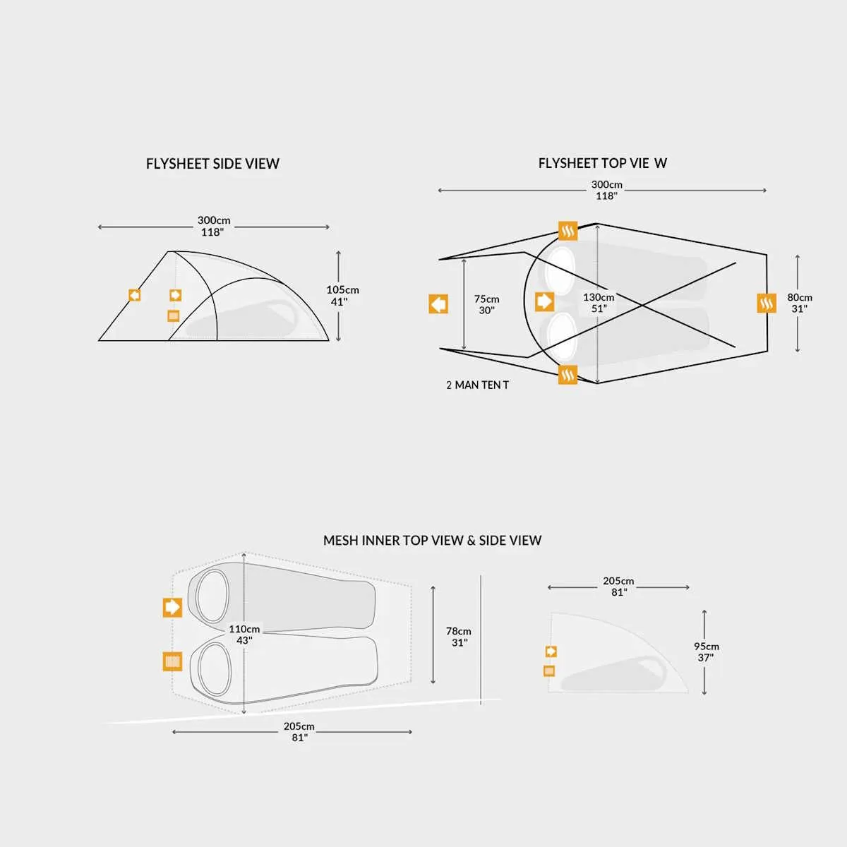 Snugpak Scorpion 2 IX Tent Olive