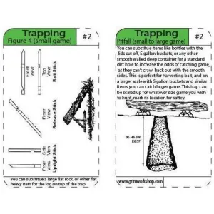 Tip Card #02 Pitfall Trap and Figure 4 Trap