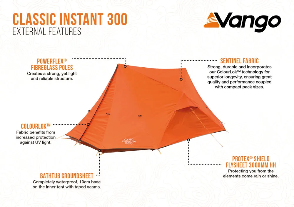 Vango Classic Instant 300 Tent